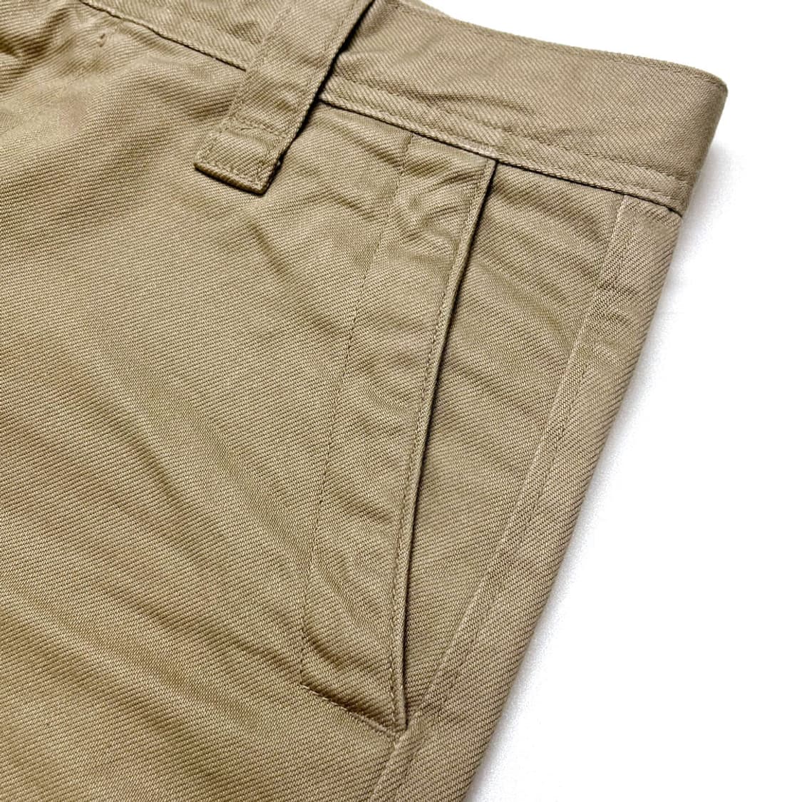 유니클로 와이드핏 치노 팬츠 (베이지) 상품이미지4