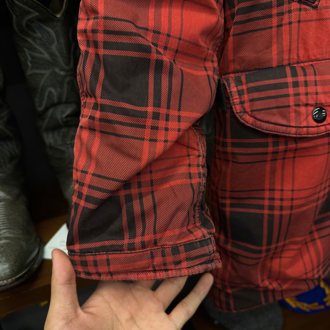 데님앤서플라이 by 랄프로렌 퍼 후드 N3B 복각 야상 파카 N130 상품이미지5