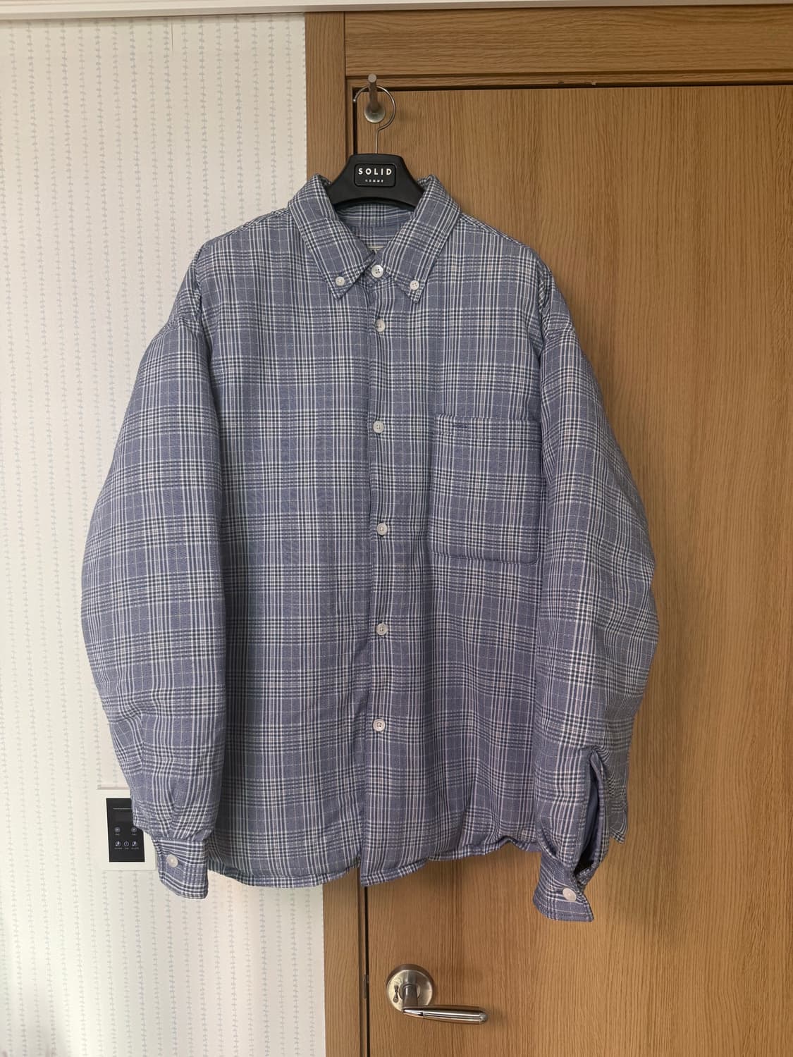 stu 패딩셔츠 패디드 셔츠 L 구스다운  상품이미지1