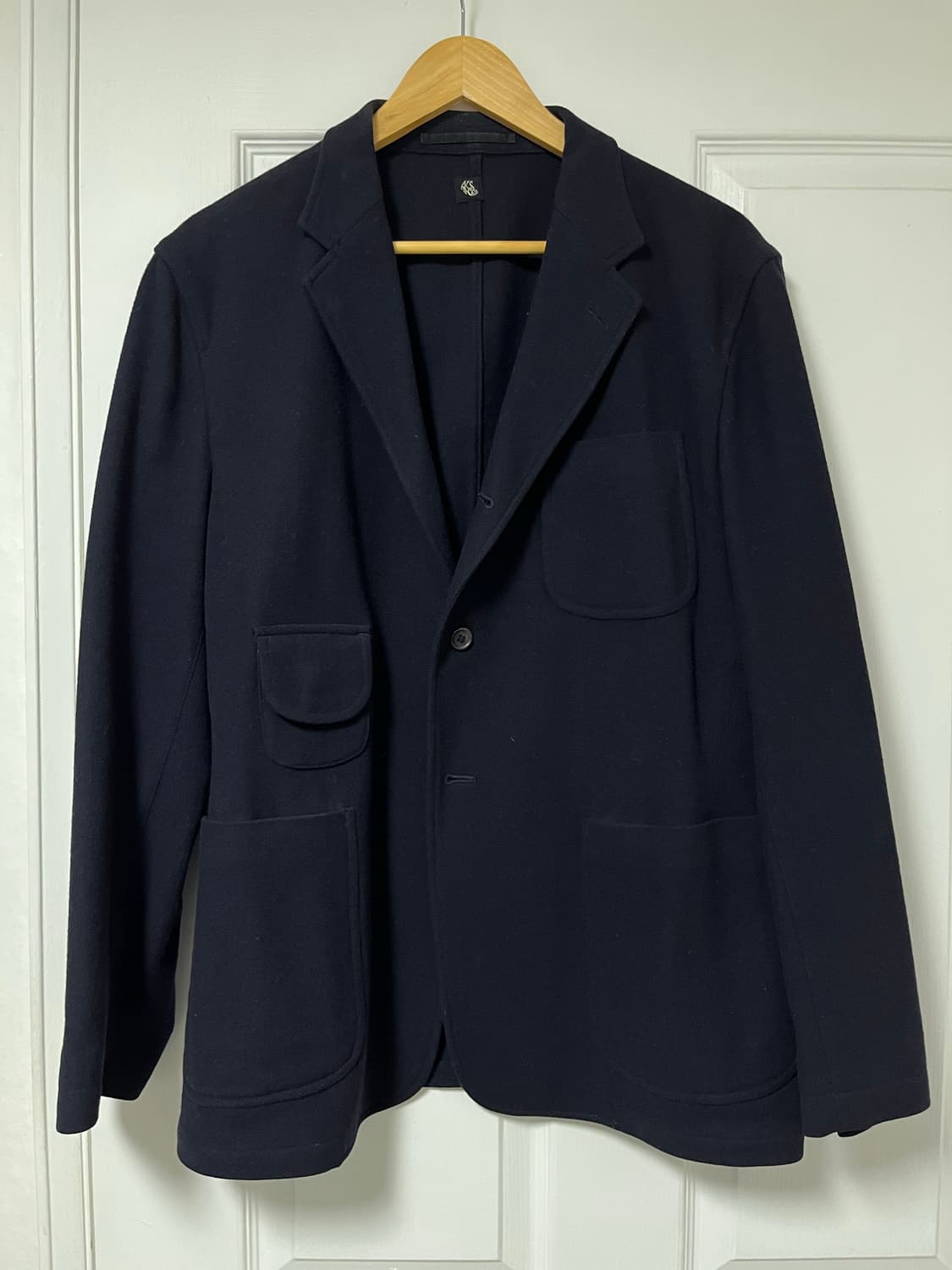 [40] 캡틴선샤인 / 울캐시미어 필드랩 자켓 / 네이비 상품이미지1