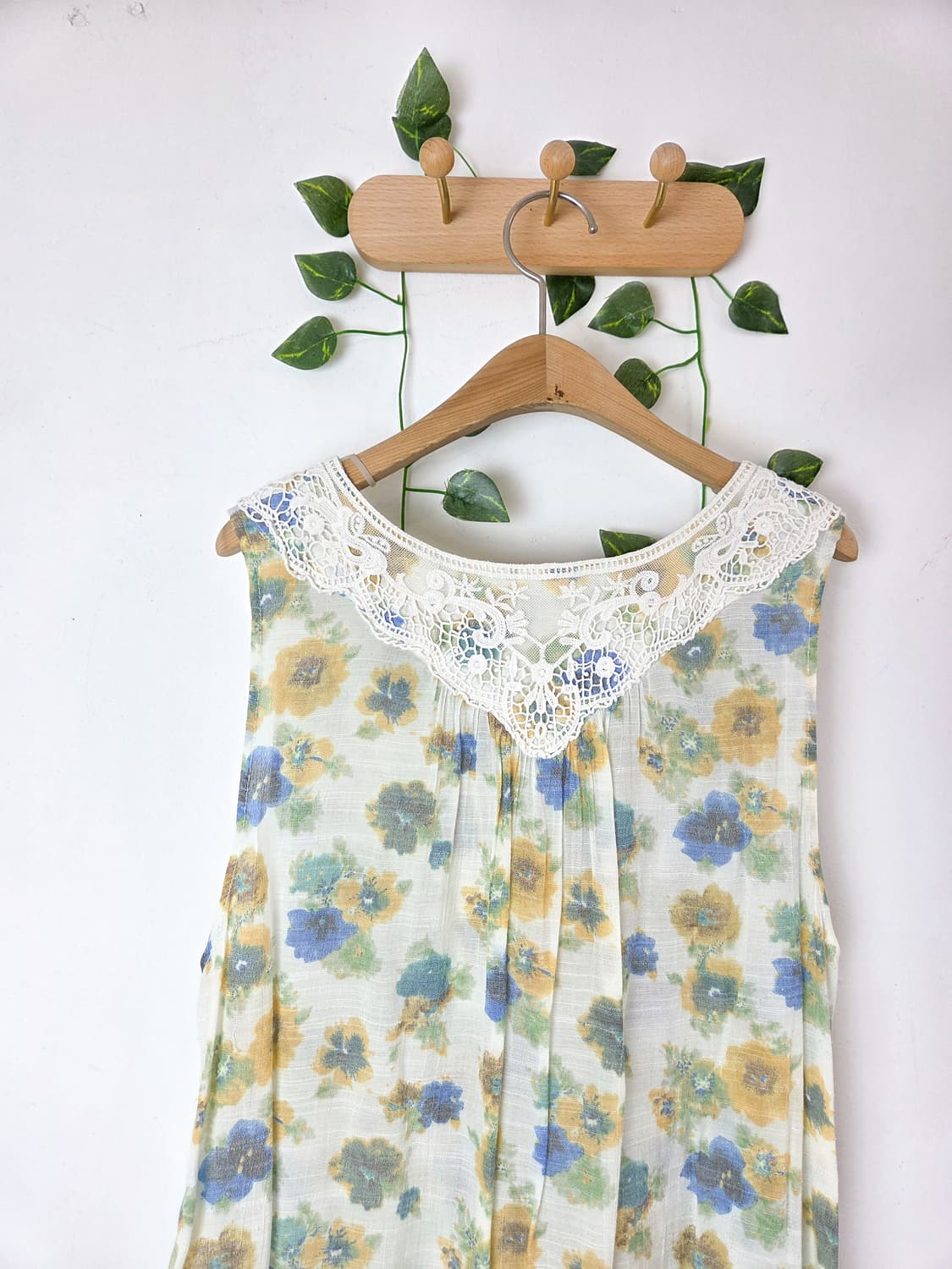 수채화 플라워 원피스 상품이미지5