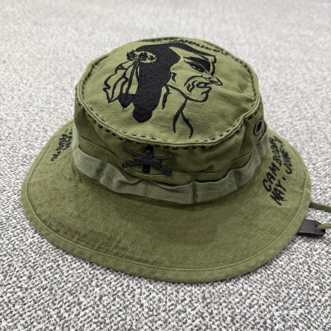 L/XL 마하리시 MAHARISHI 밀리터리 보니햇 사파리 모자 상품이미지1