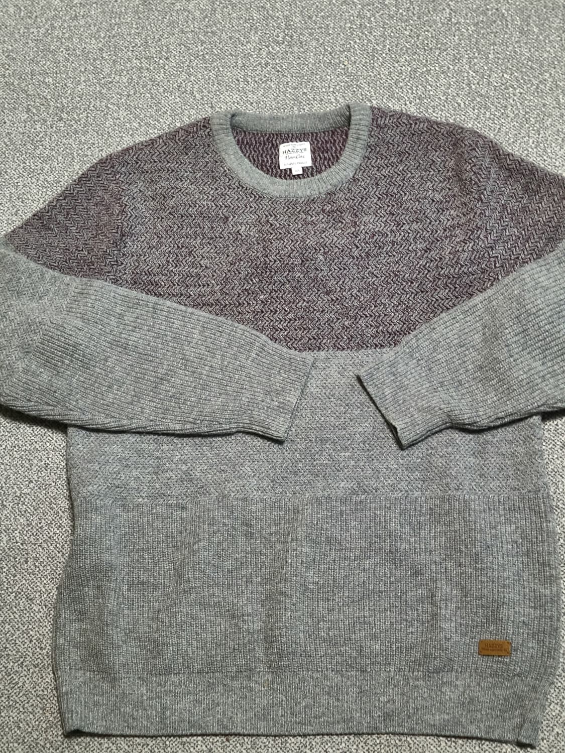 헤지스 남성 모  니트 105  정사이즈 상품이미지1