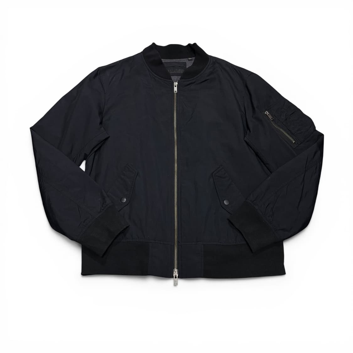 L 유니클로 블랙 MA1 블루종 봄버 항공점퍼 상품이미지2