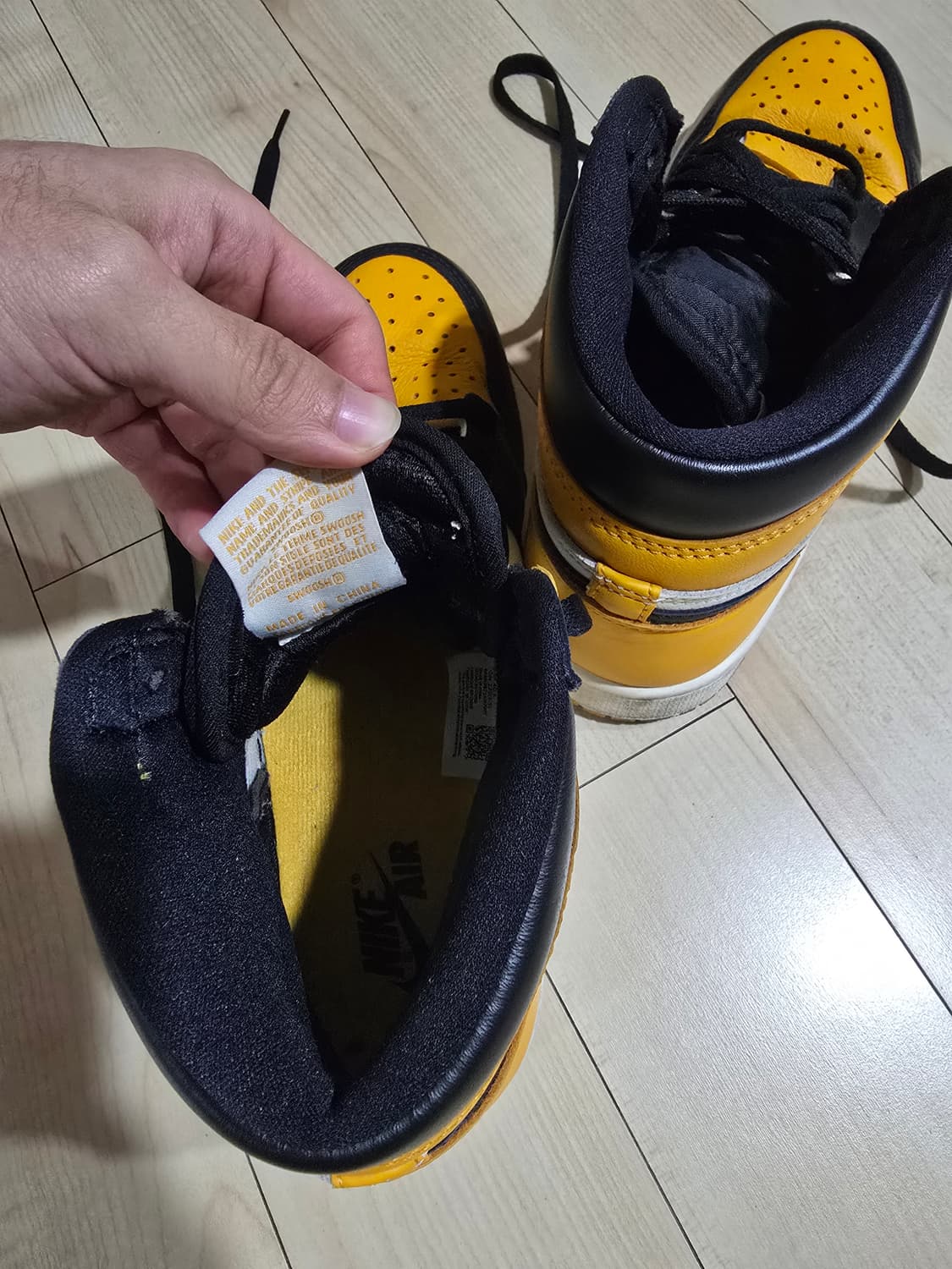 나이키 에어 조던 og 택시 레트로 하이 270mm(가격조정가능) 상품이미지2