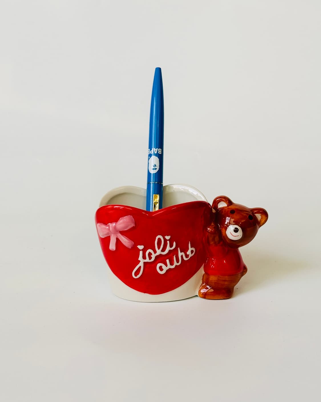 곰돌이 볼펜꽂이 상품이미지1