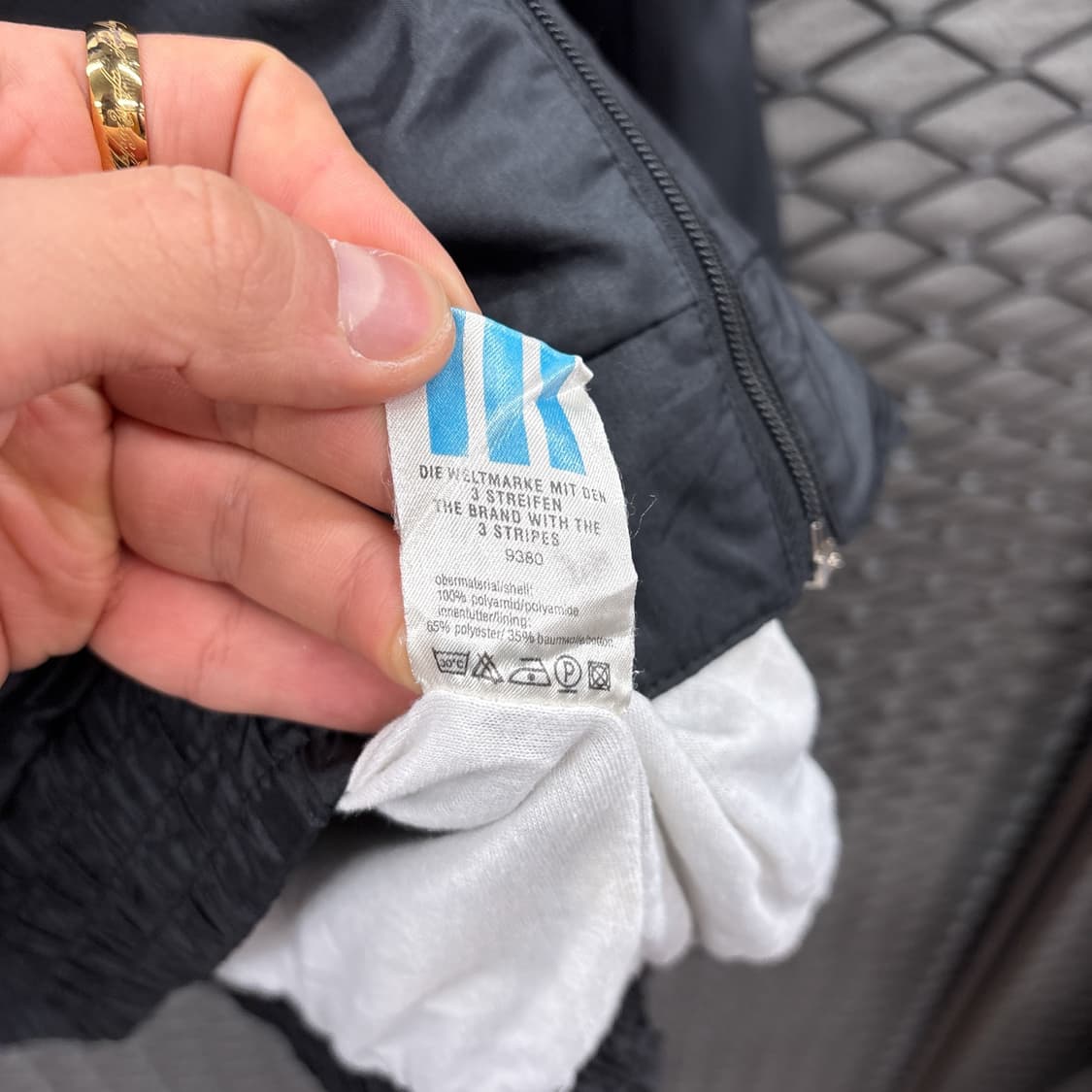 아디다스 밀리터리 윈드브레이커 독일군 커스텀 디테일 퍼플 상품이미지8