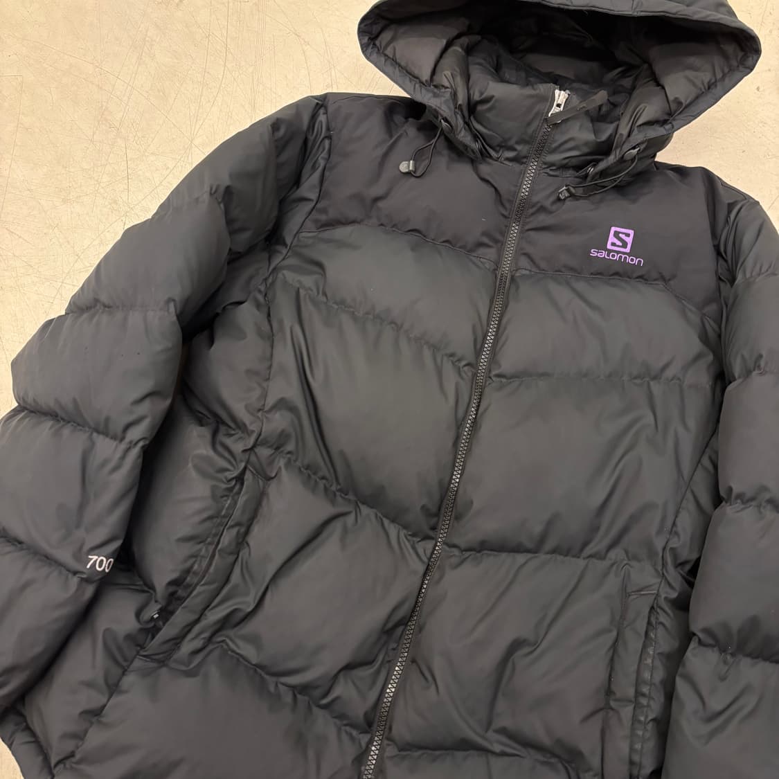 살로몬 700 프랑스 덕다운 우먼 마운틴 패딩 상품이미지2