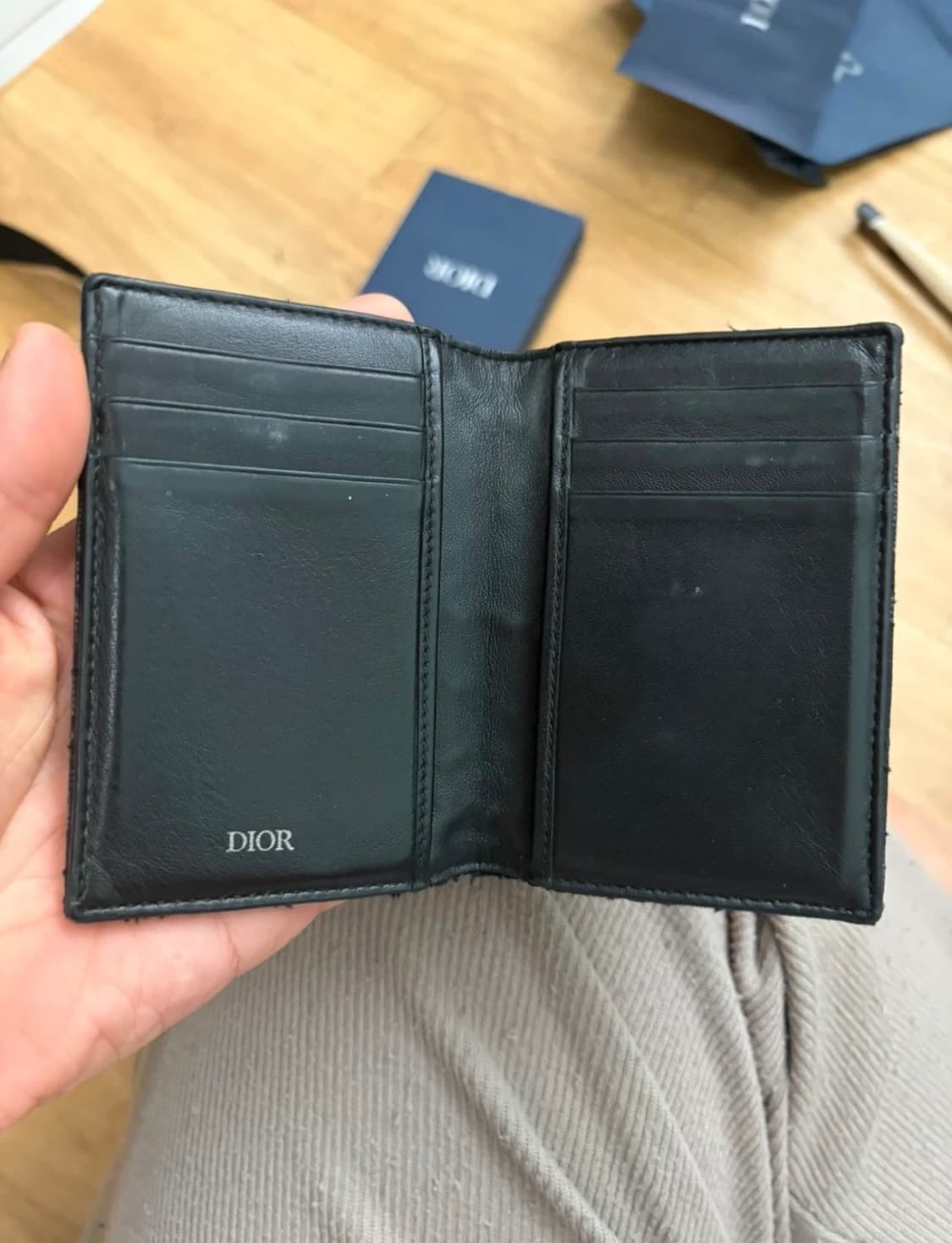 디올 오블리크 카드지갑 상품이미지3