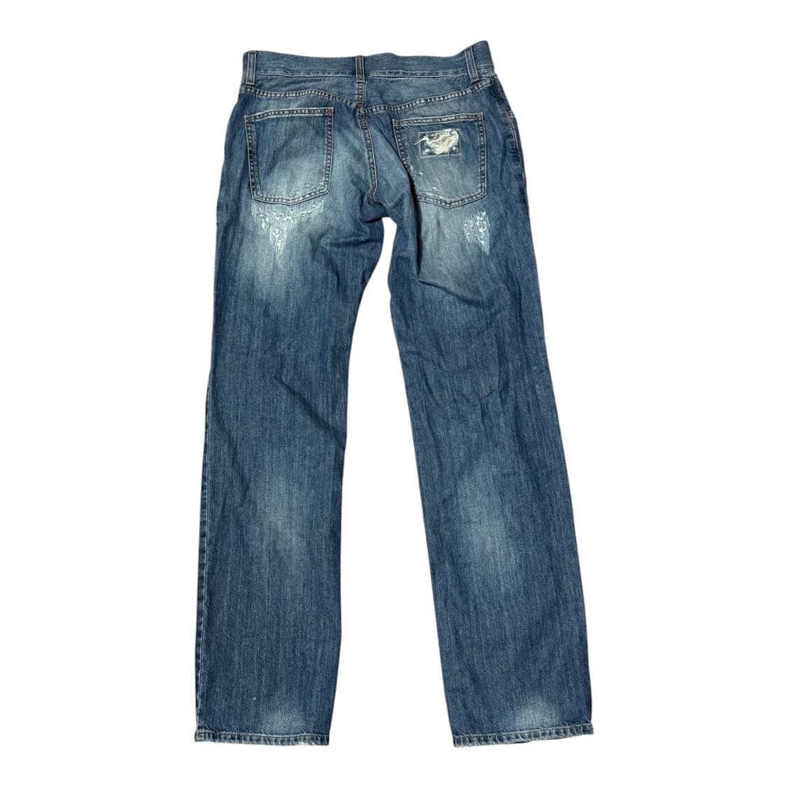 돌체앤가바나 빈티지 디스트로이드 데님 팬츠 상품이미지2