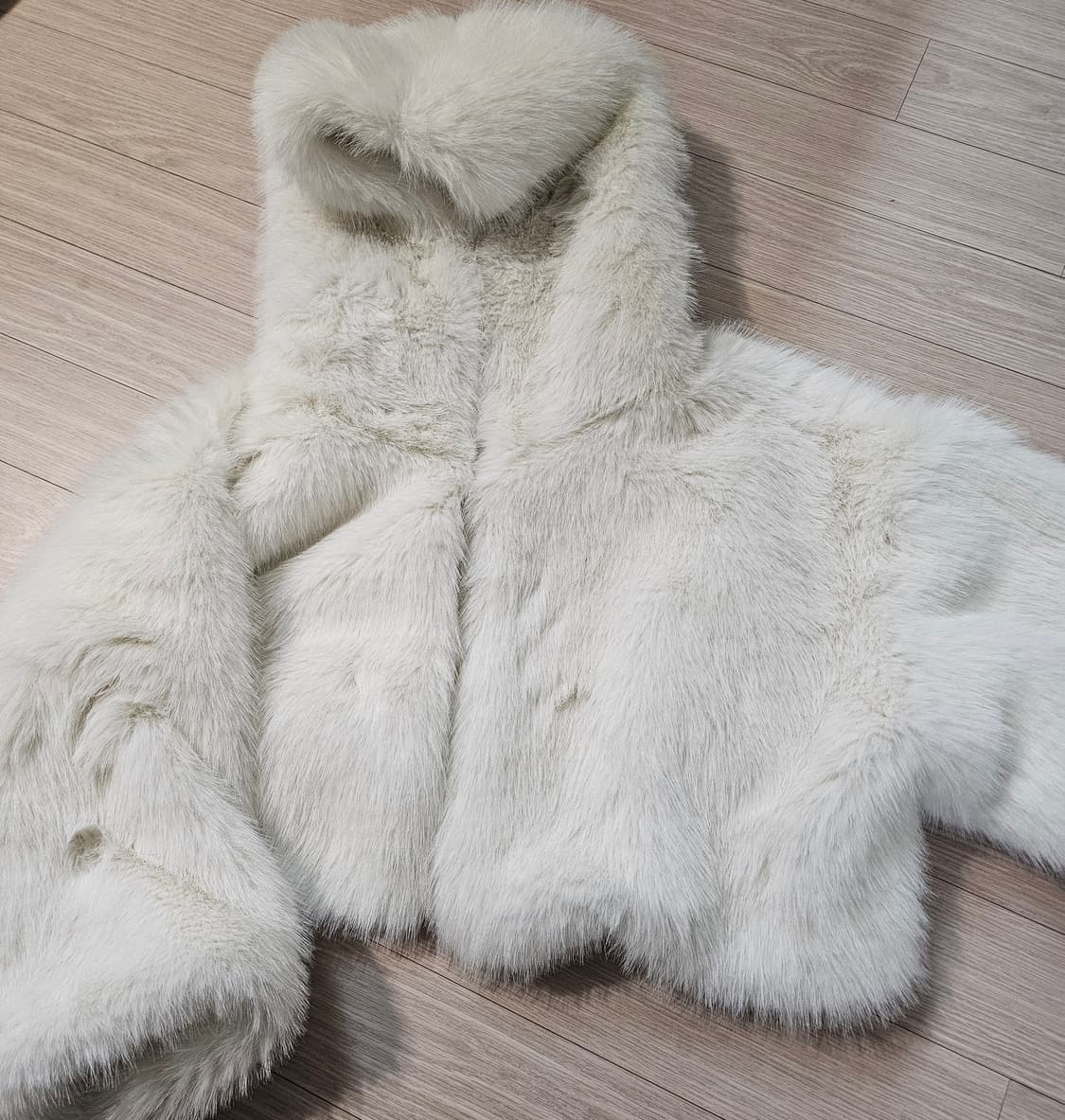 숏 후드 에코퍼 자켓 상품이미지6