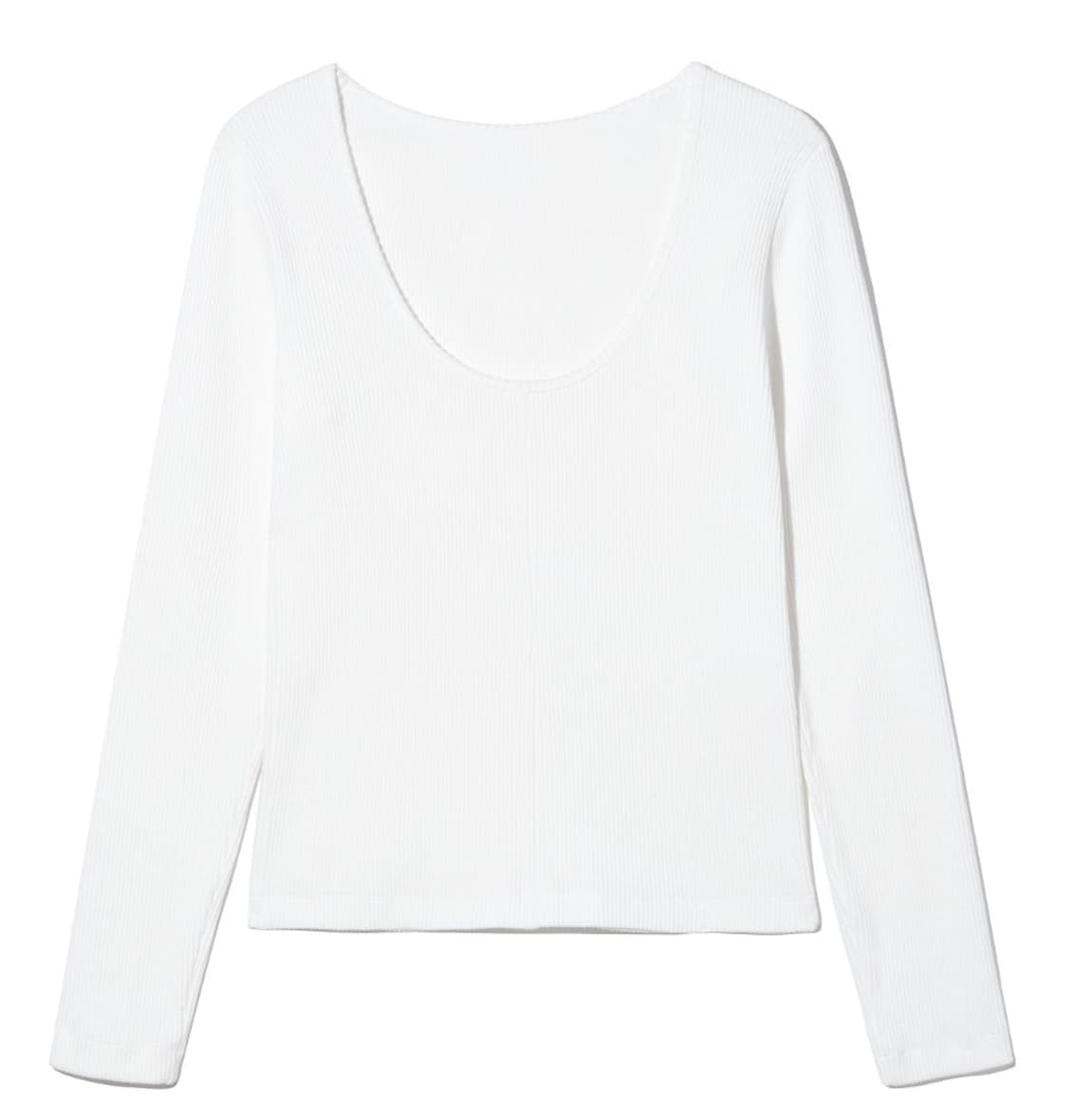 CONIE LONG SLEEVE JERSEY TOP WHITE 상품이미지2