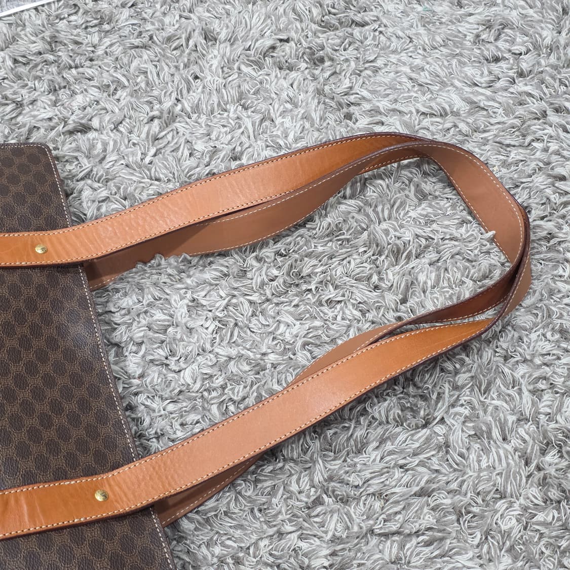 셀린느 빈티지 마카담 브라운 숄더백 쇼퍼백(주우재백) 상품이미지3