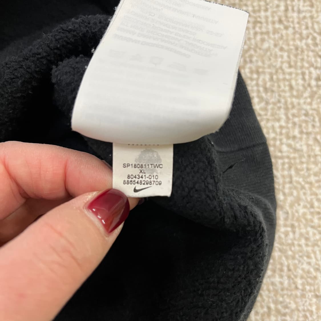 [105] 나이키 NSW 클럽 플리스 크루 기모 맨투맨 0102M1 상품이미지4