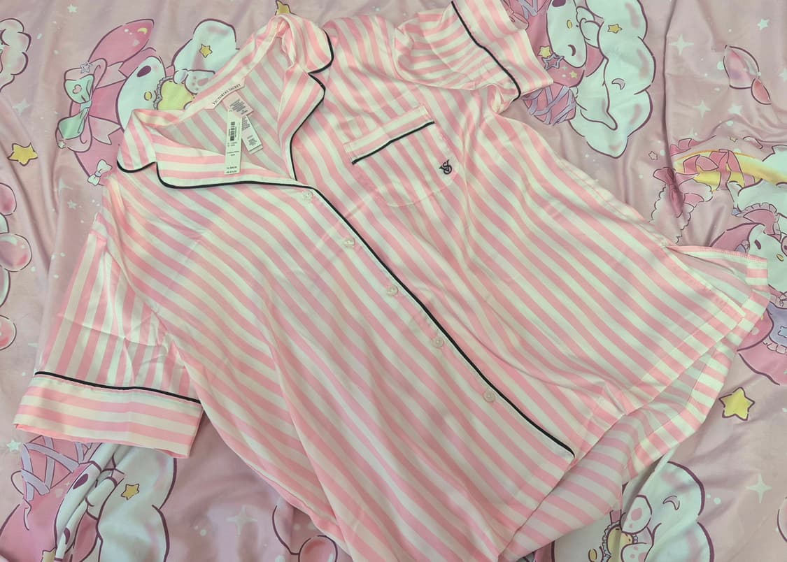 빅토리아 시크릿 스트라이프 파자마 잠옷 상품이미지3