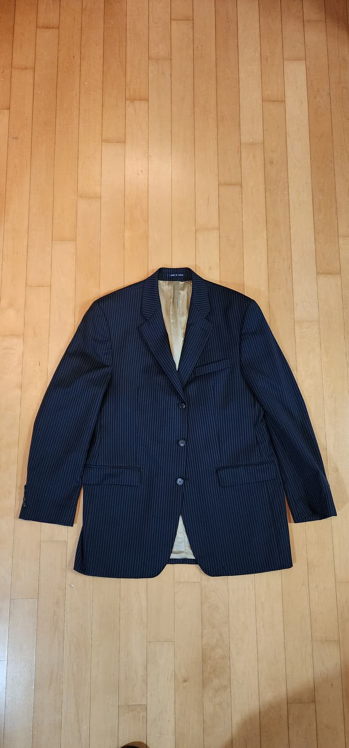 (간절기용)랄프by랄프로렌 네이비 스트라이프 울자켓 2XL 상품이미지4