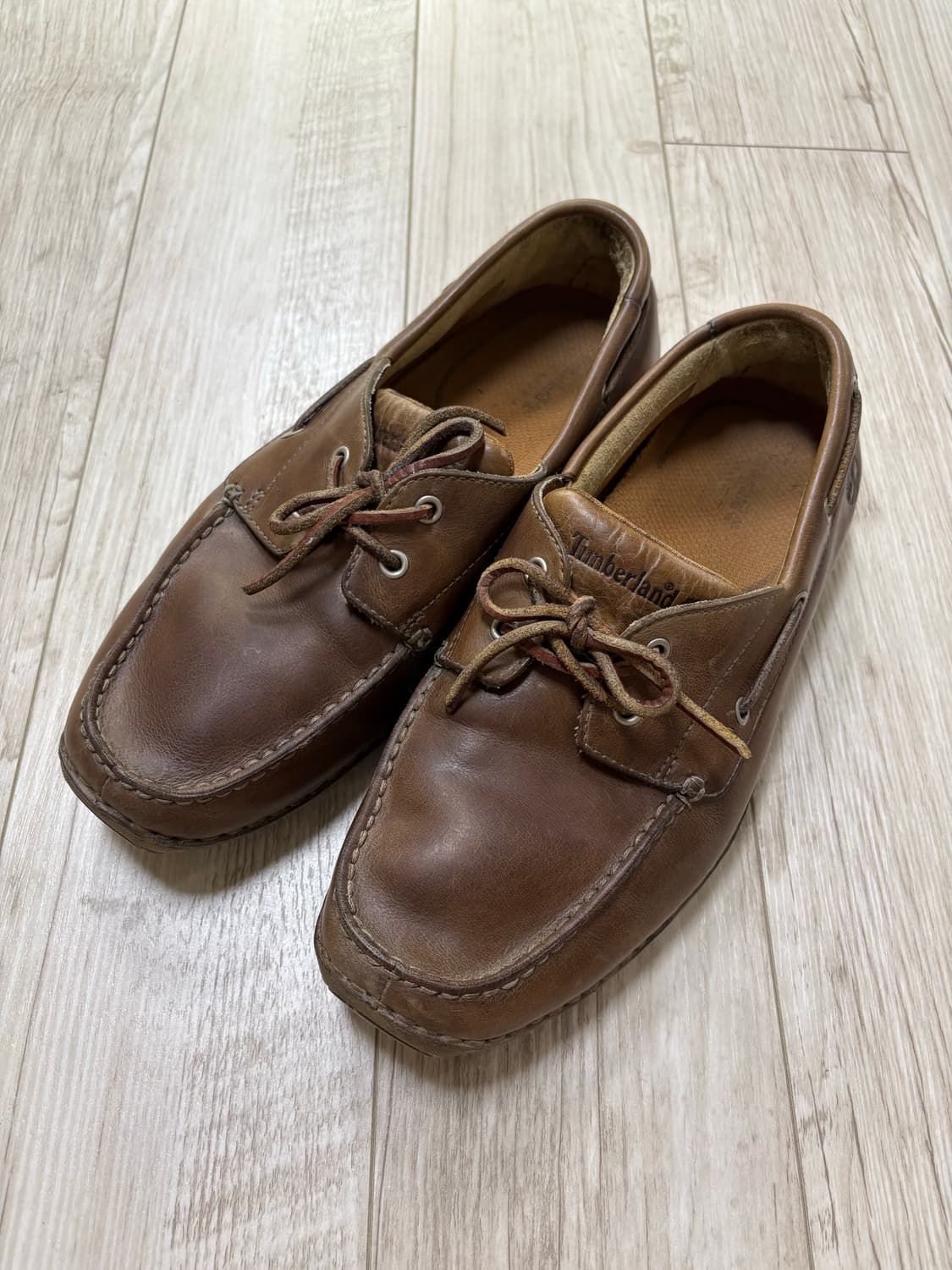 팀버랜드 보트슈즈 브라운 260 상품이미지1