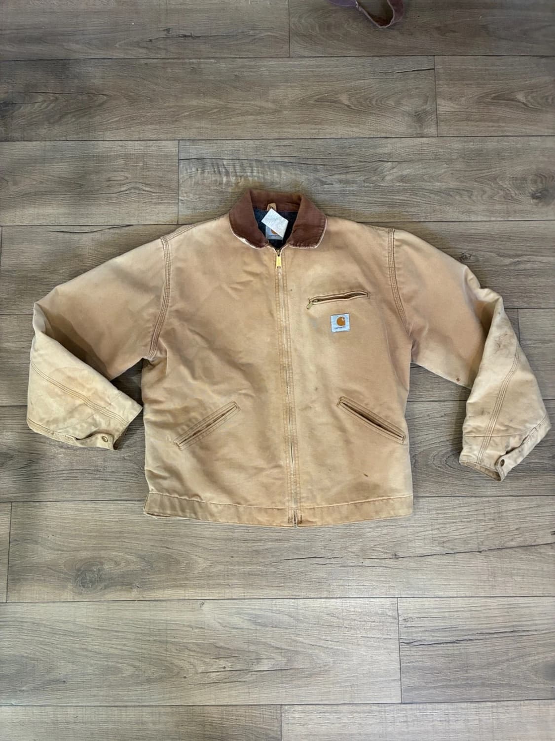 칼하트 J01 빈티지 디트로이트 자켓 브라운 상품이미지1