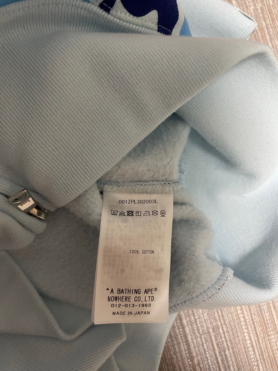 이번주만)여성s 베이프 abc 카모샤크후드집업 청계 bape 미스치프  상품이미지8