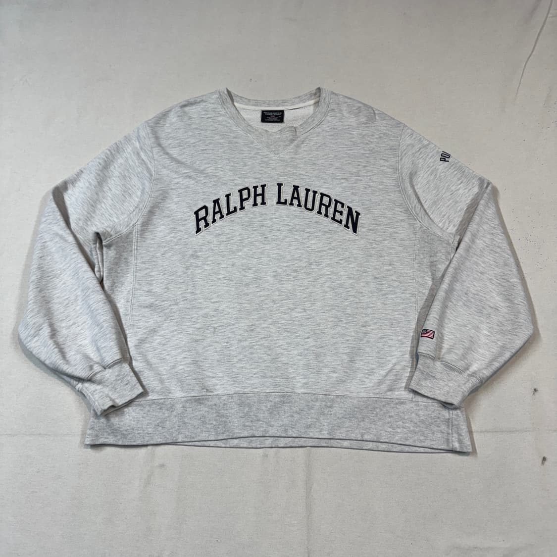 XL) 폴로 랄프로렌 진스 그레이 맨투맨 상품이미지1