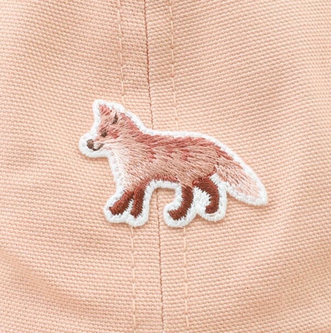 메종키츠네 베이비 폭스 볼캡 포슬린 핑크 상품이미지5