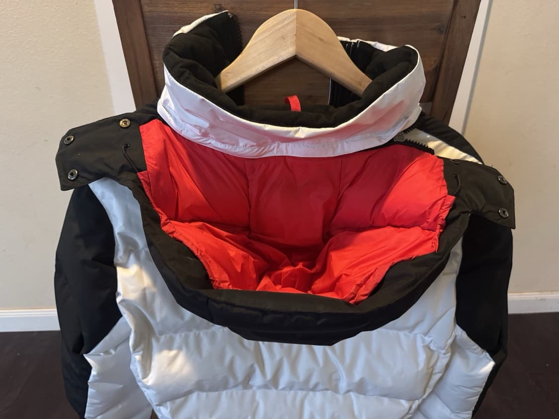 22FW 폴로 랄프 로렌 빅포니 컬러블록 다운 패딩 화이트 블랙 상품이미지6