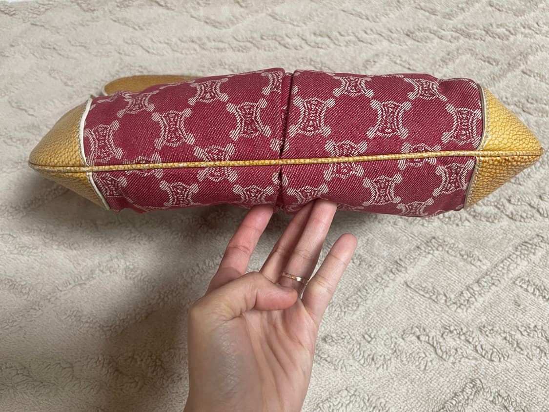 셀린느 데님 호보백 숄더백 트리오페 마카담 가방 상품이미지4