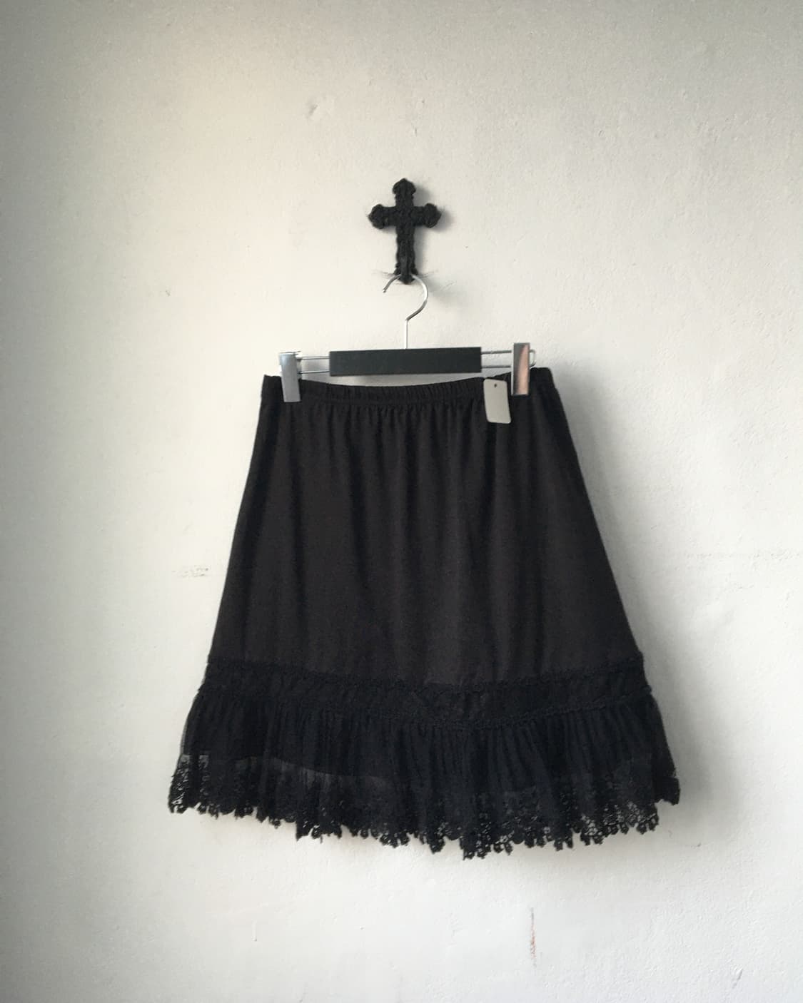 Lace point midi skirt 상품이미지1