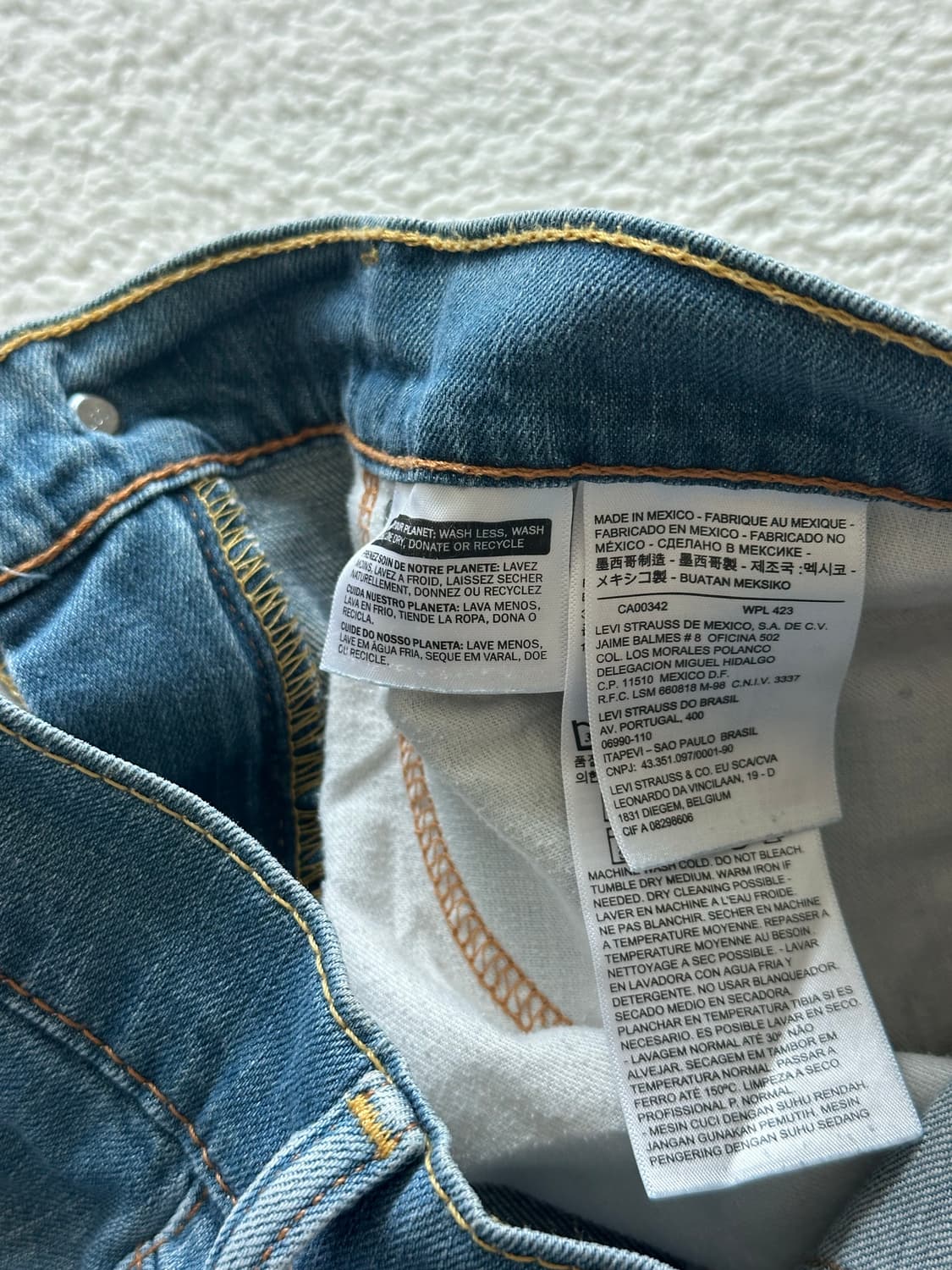 리바이스 514 데님팬츠 레귤러핏 상품이미지6