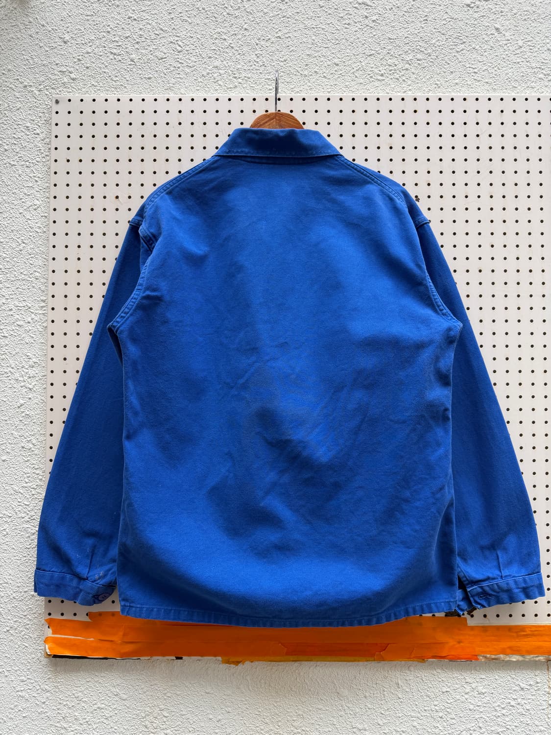 OLD MODEL WASHED BLUE 올드모델 빈티지 프렌치워크자켓 상품이미지2