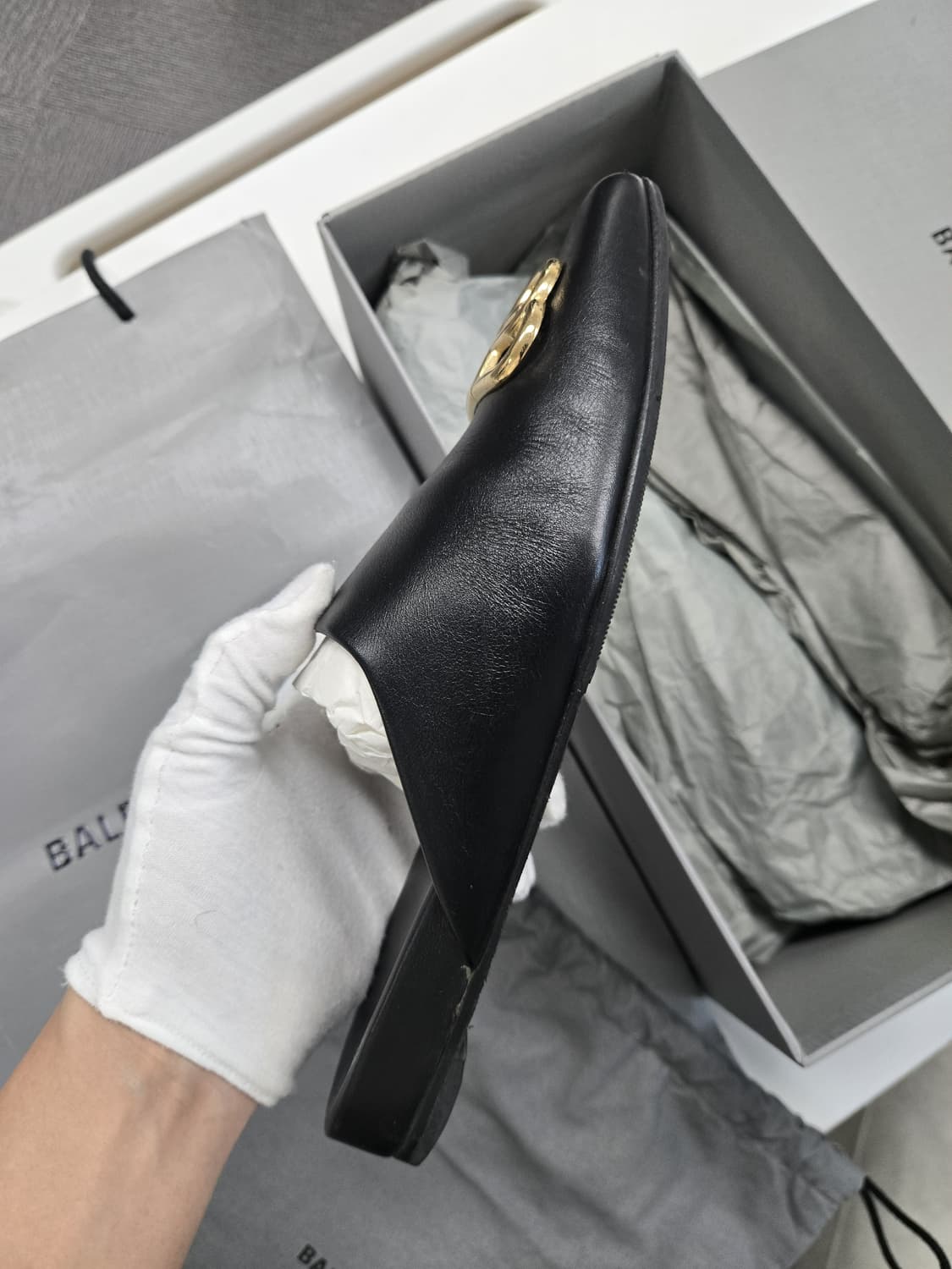 [A급컨디션]발렌시아가 슬리퍼 로퍼 상품이미지3