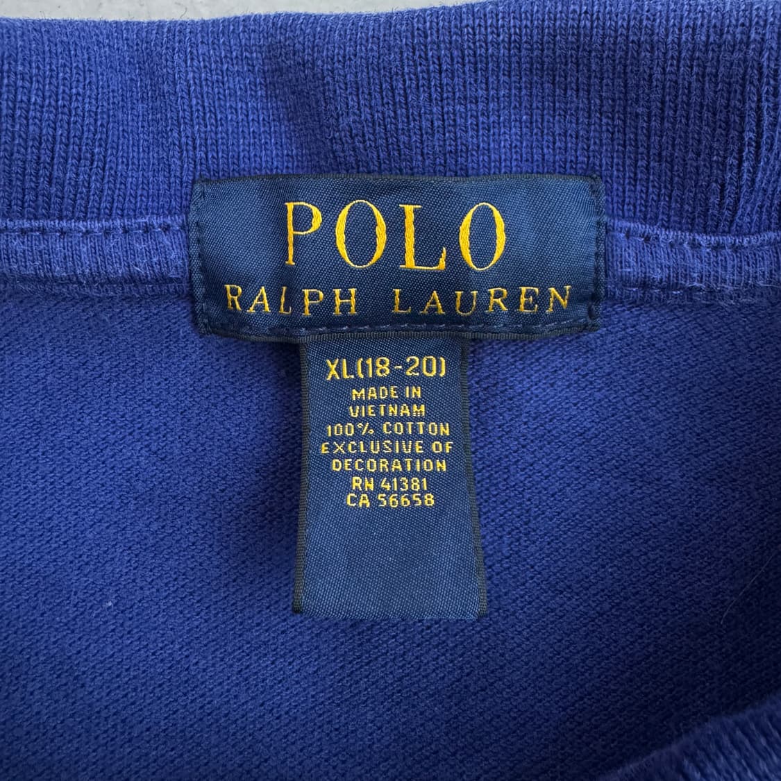 폴로 신형 포니 PK 카라 반팔 티셔츠 블루  상품이미지4