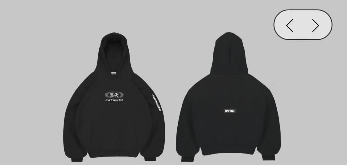 압도 러프원형 후드 미개봉 새상품 상품이미지1