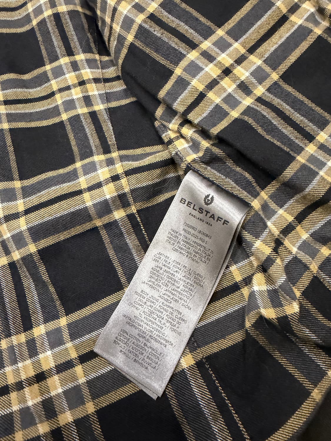 벨스타프 머스탱 d-pocket 가죽 자켓 상품이미지6