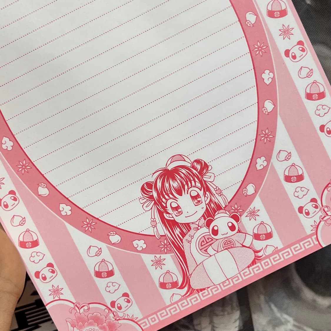 [고전문구] 성드래곤걸 노트 패드 상품이미지2