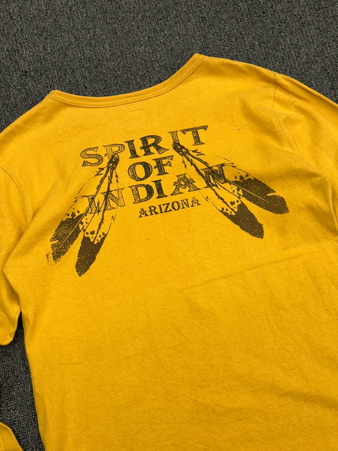 36)반스 아웃피터스 빈티지 그래픽 옐로우 롱슬리브 상품이미지8