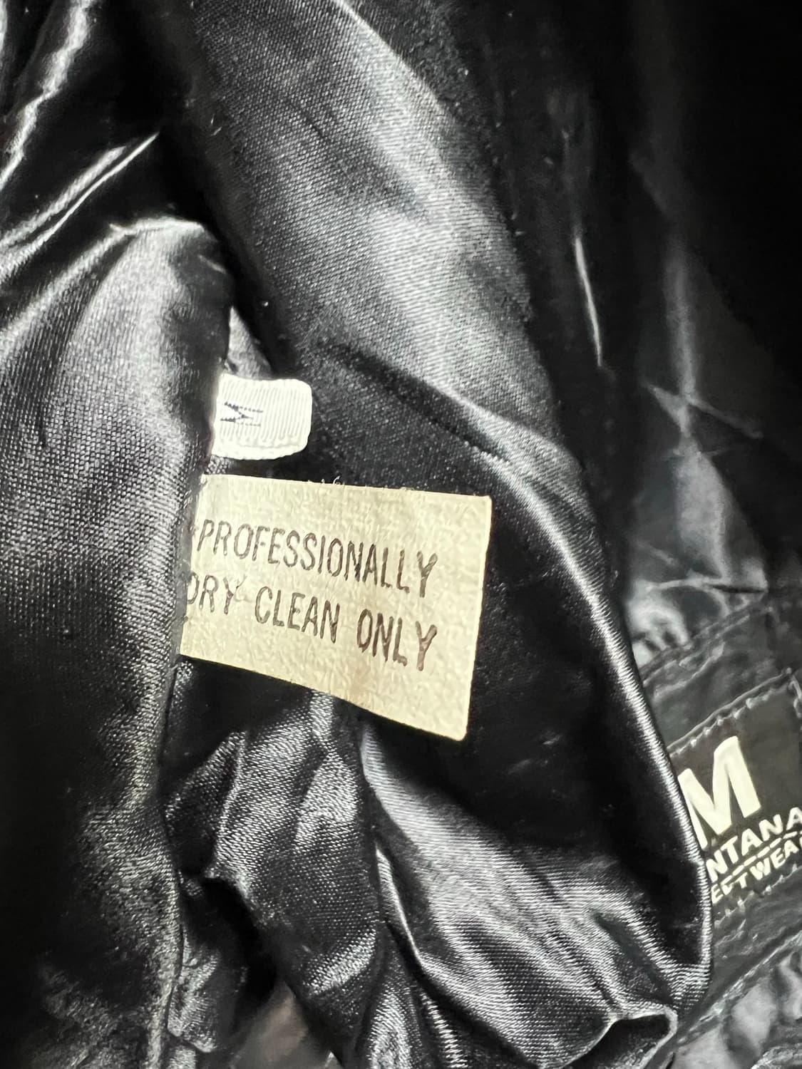 빈티지 몬타나 라이더 가죽자켓 상품이미지9