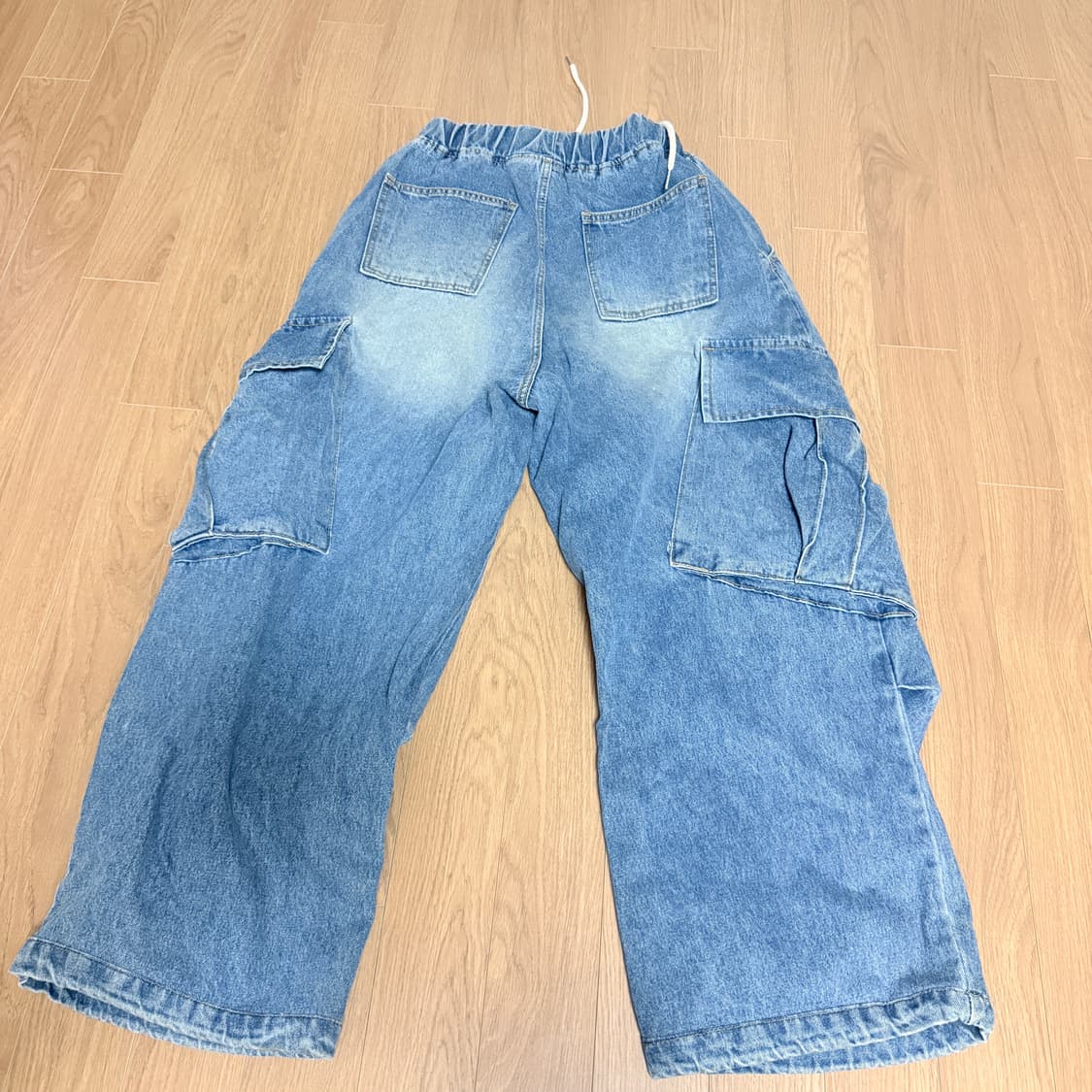 카고 와이드 데님 팬츠 상품이미지6