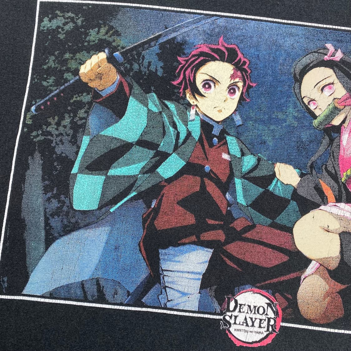 귀멸의칼날 오피셜 애니메이션 티셔츠 상품이미지4