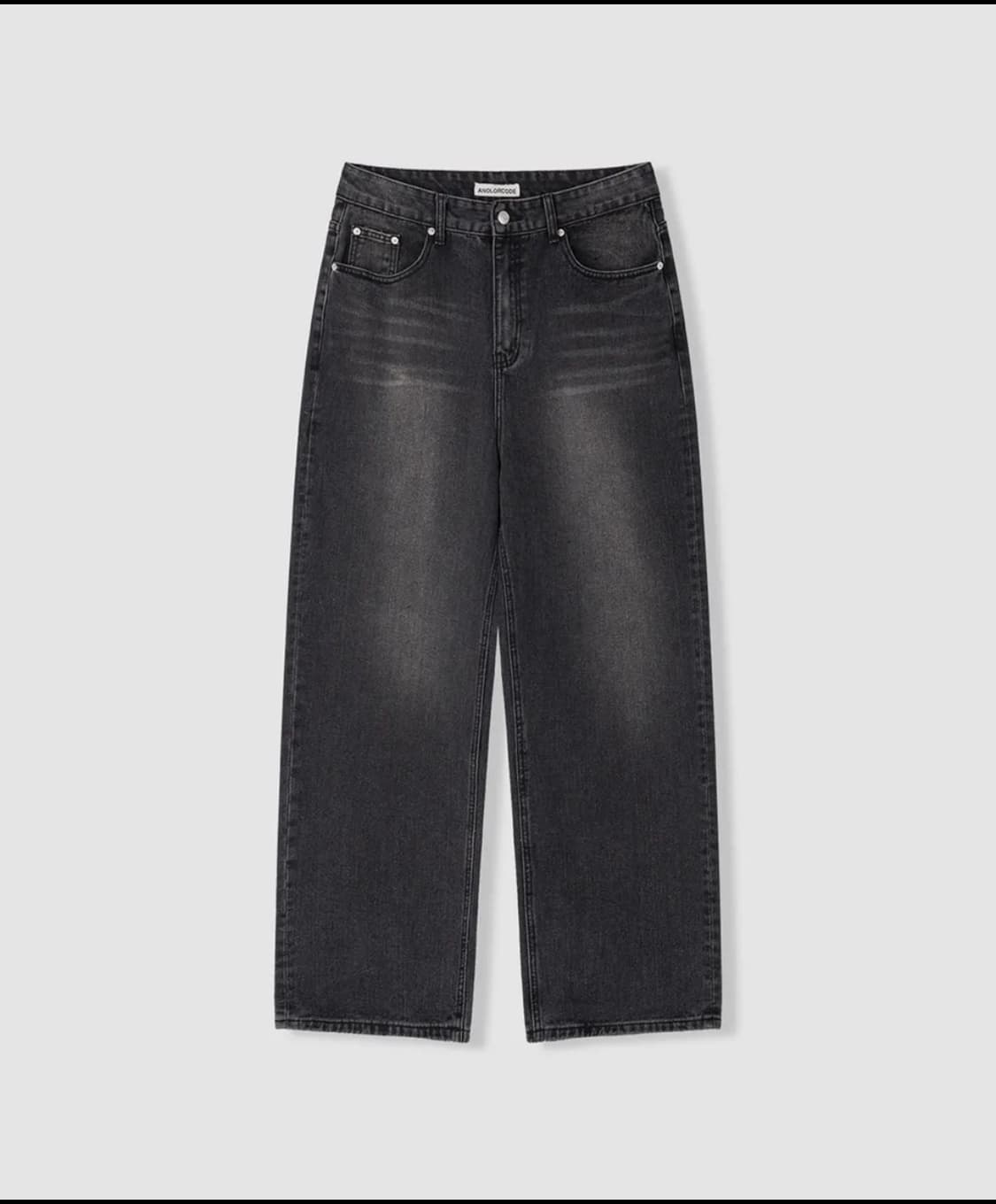 어널러코드 리자드 데님팬츠 (흑청) 상품이미지1