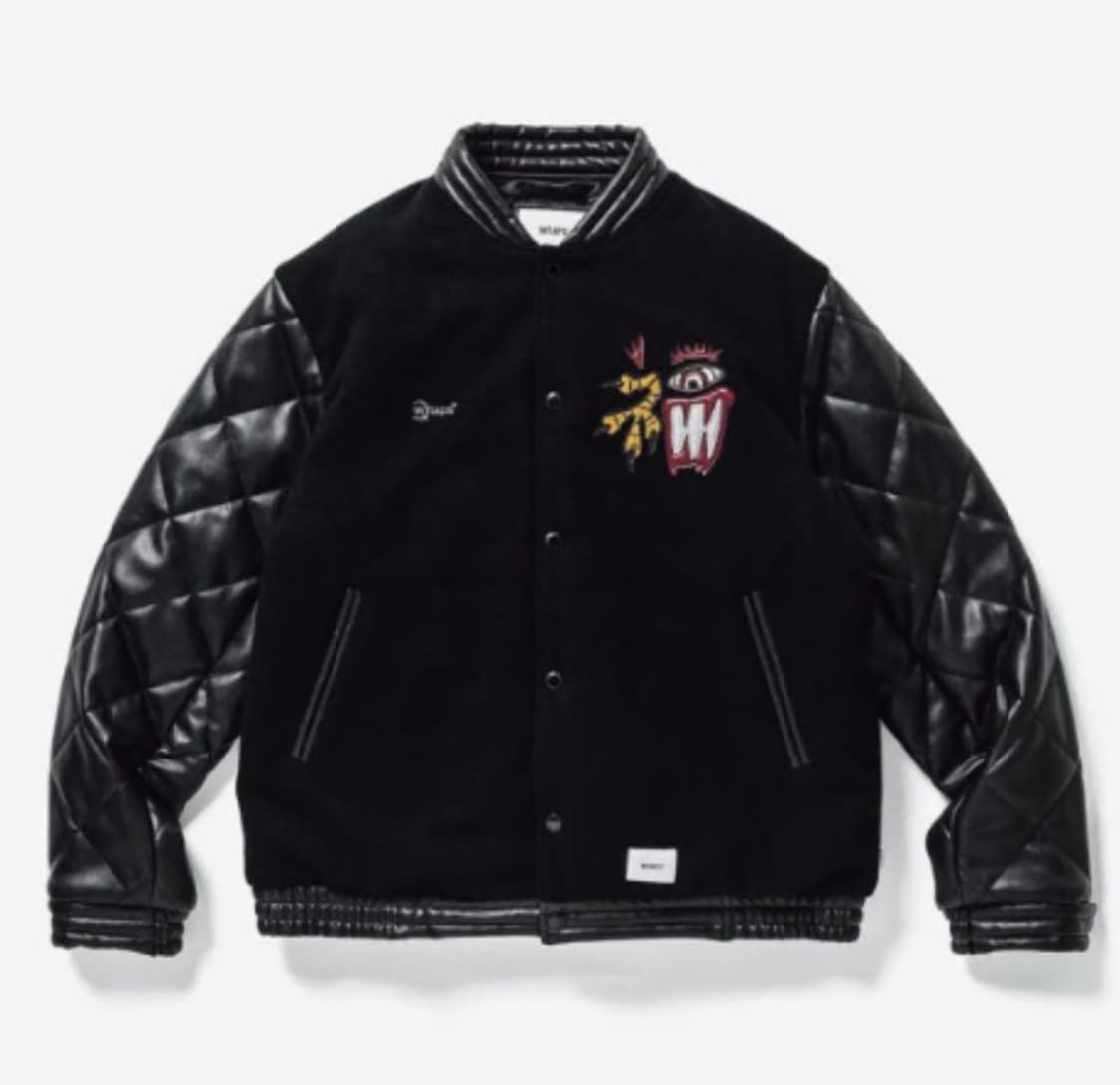 WTAPS CANAL JACKET 더블탭스 레더 바시티 XL 상품이미지2