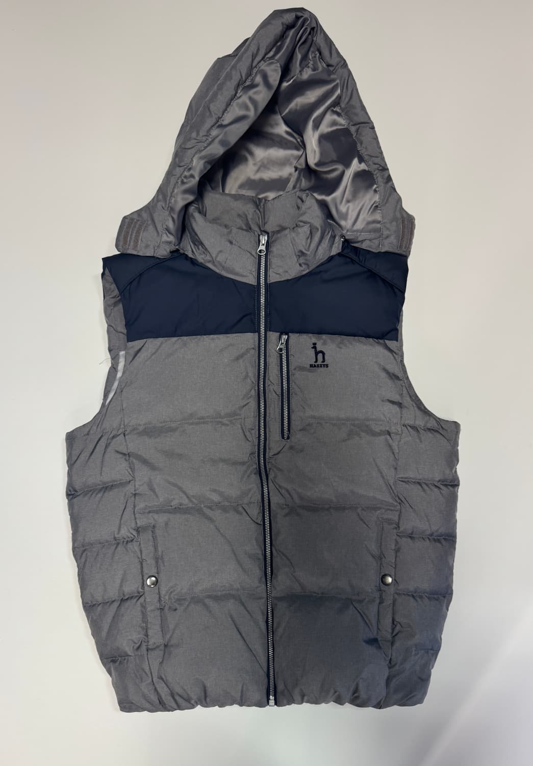 헤지스 hazzys 골프 후드 패딩 조끼 L 상품이미지1