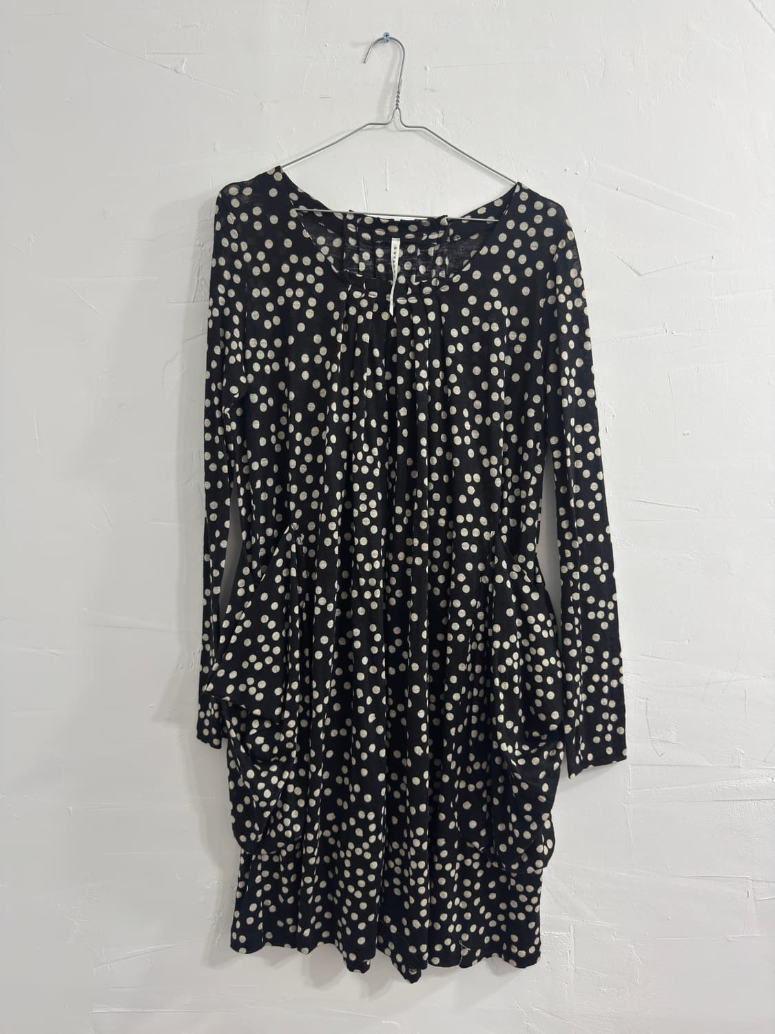 sunao kuwahara dot knit onepiece 상품이미지5