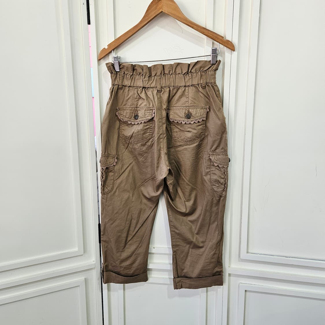 엑시즈팜(axes femme)하이웨스트 카고 팬츠 상품이미지5