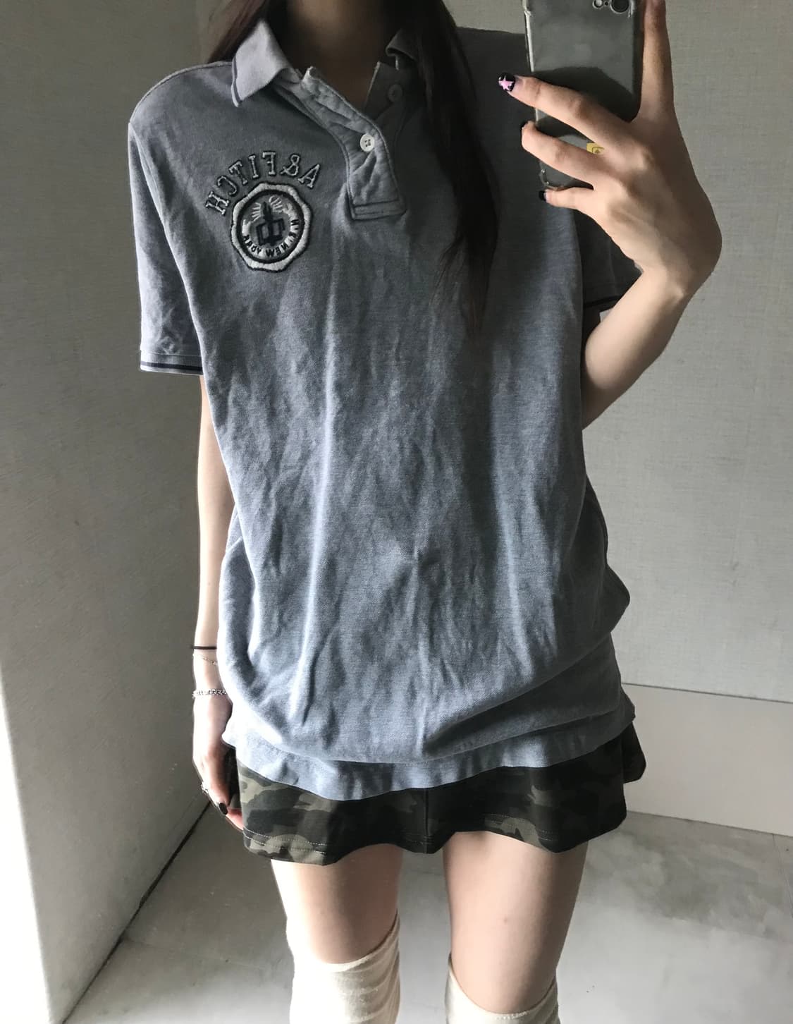 아베크롬비 그레이 패치 pk 상품이미지1