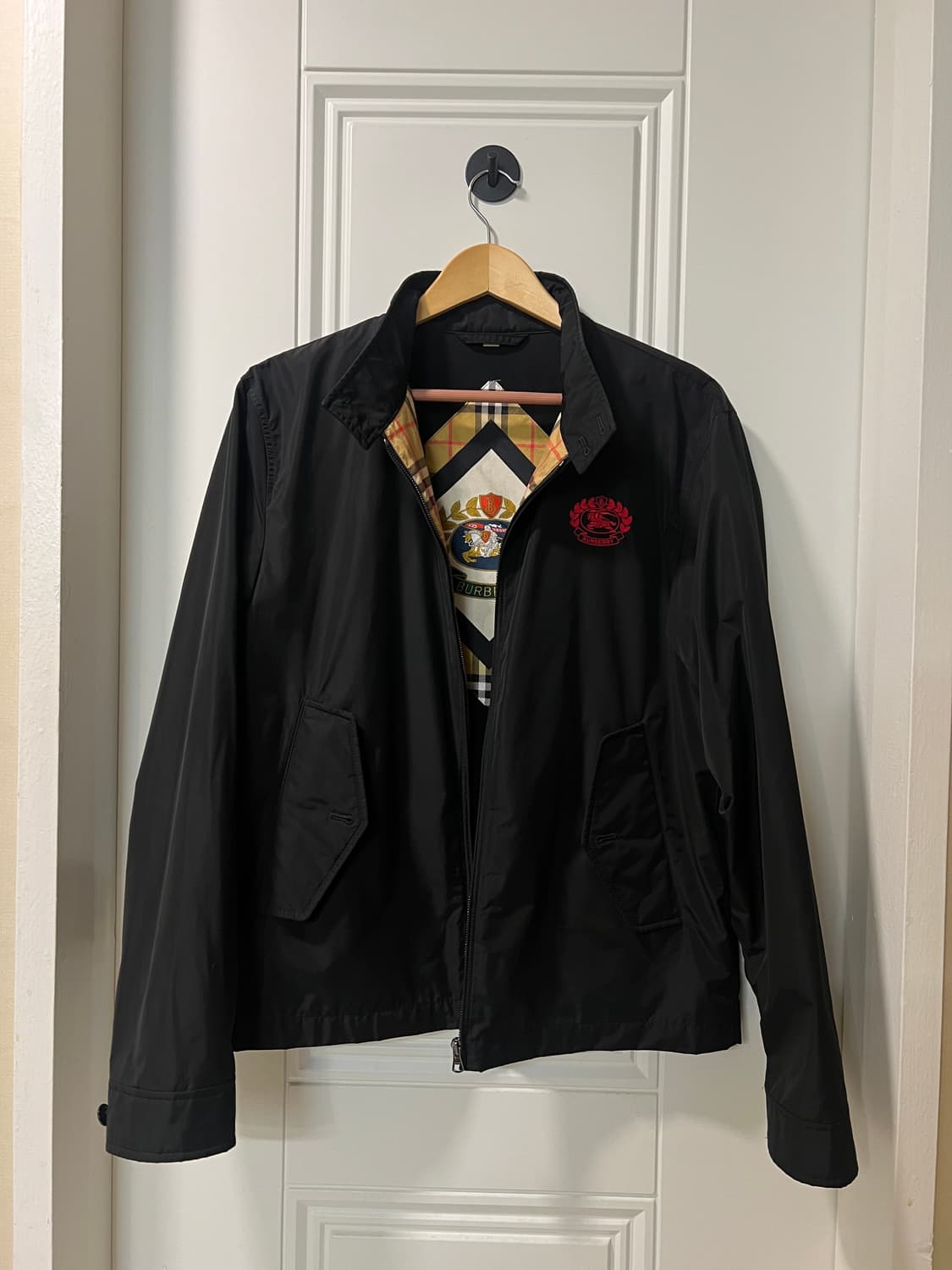 버버리 블루종 블랙 국내매장판 50 상품이미지1