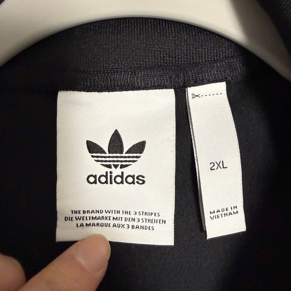 아디다스 베켄바우어 져지 블랙 2XL 트랙탑 상품이미지3