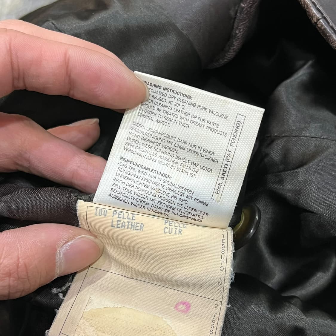  엠포리오 아르마니 레더 자켓 y13917 상품이미지8