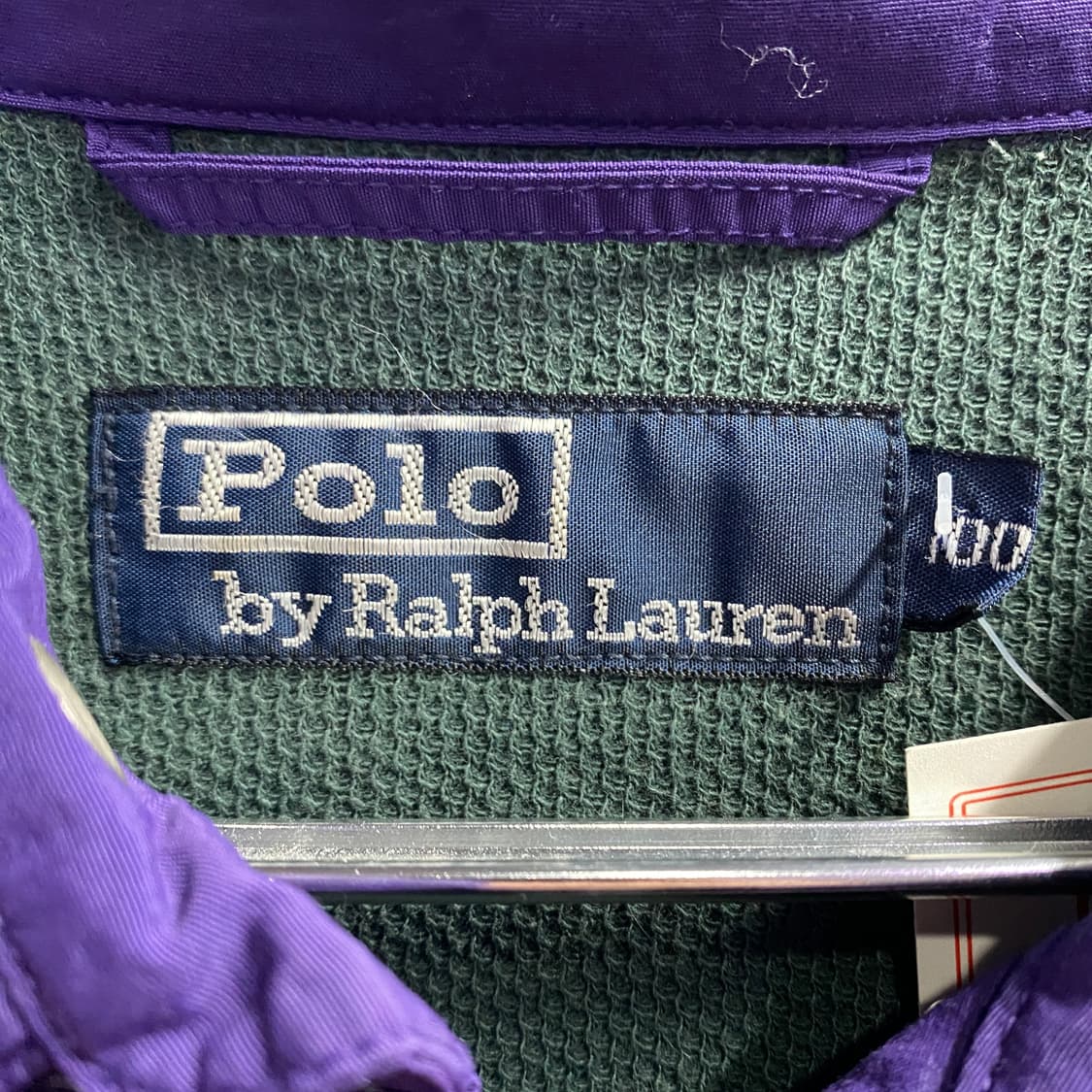 폴로 90s 나일론 퍼플 스윙톱 자켓 B3111 상품이미지4