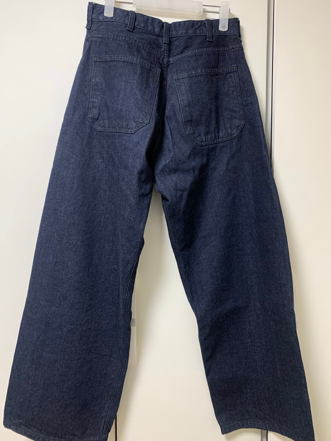 급처 해칭룸 와이드커브진 인디고 3 사이즈 상품이미지1